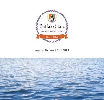 cover of PDF Great Lakes Center Annual Report 2018-2019
